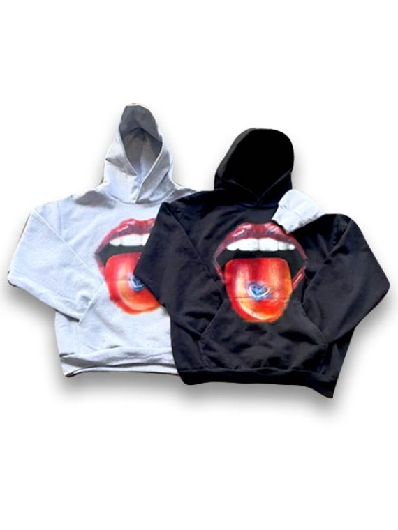 Y2K Mouth Hoodie